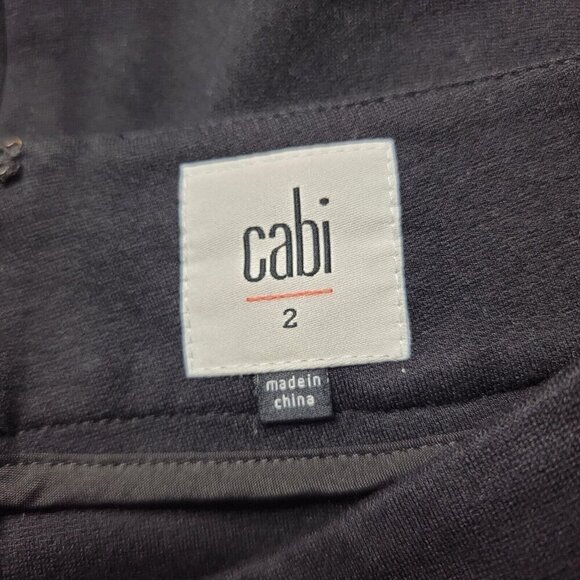 Cabi Classic Black A Line Agency Mini Skirt Style No. 3583 Size 2 - Picture 6 of 10